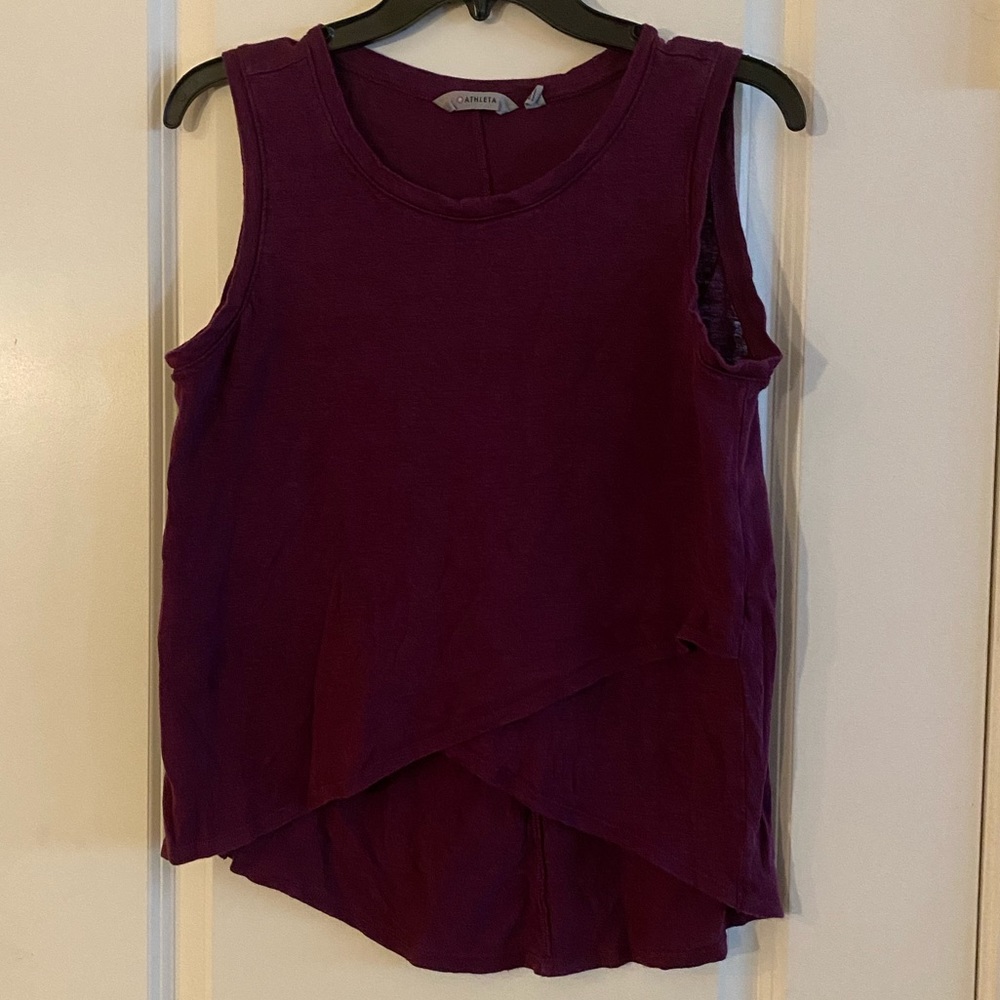 Athleta purple top